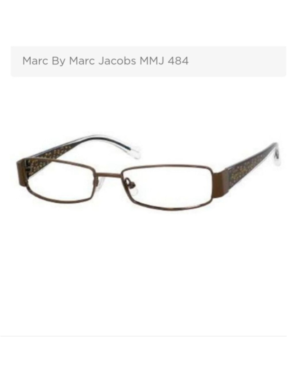 Marc By Marc Jacobs womens perscription glasses frames like new MMJ 484
